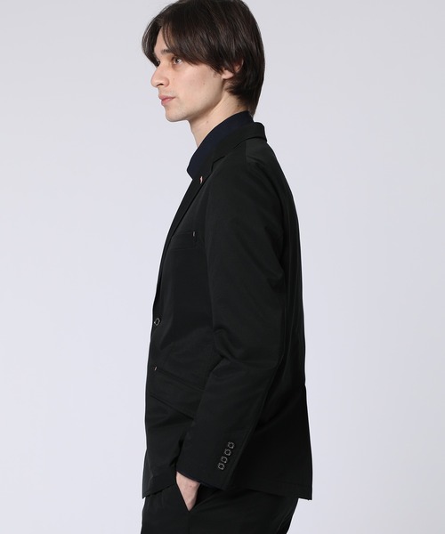 Psycho Bunny（サイコバニー）の「COOL DOTS スタンダードセットアップジャケット（テーラードジャケット・メンズ・ブラウン/ブラック・MEDIUM/LARGE/LL）」の3枚目の写真