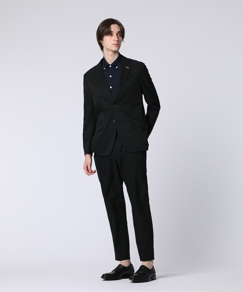 Psycho Bunny（サイコバニー）の「COOL DOTS スタンダードセットアップジャケット（テーラードジャケット・メンズ・ブラウン/ブラック・MEDIUM/LARGE/LL）」の5枚目の写真