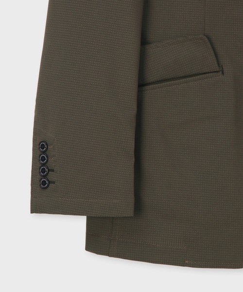 Psycho Bunny（サイコバニー）の「COOL DOTS スタンダードセットアップジャケット（テーラードジャケット・メンズ・ブラウン/ブラック・MEDIUM/LARGE/LL）」の14枚目の写真