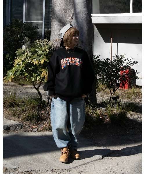 APPLEBUM(アップルバム)の「“K.B.A.S.” Logo Crew Sweat(スウェット・メンズ・ブラック/アッシュグレー・XX-LARGE/X-LARGE/LARGE/MEDIUM)」の8枚目の写真