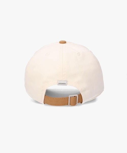 OVERRIDE(オーバーライド)の「OVERRIDE REC COLL. LOGO EMB CAP SG / オーバーライド(キャップ・レディース・ベージュ/ピンク/グリーン・57~59cm)」の11枚目の写真