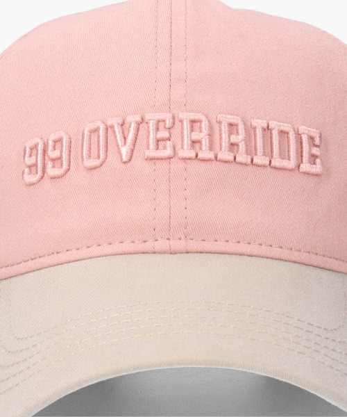 OVERRIDE(オーバーライド)の「OVERRIDE REC COLL. LOGO EMB CAP SG / オーバーライド(キャップ・レディース・ベージュ/ピンク/グリーン・57~59cm)」の21枚目の写真