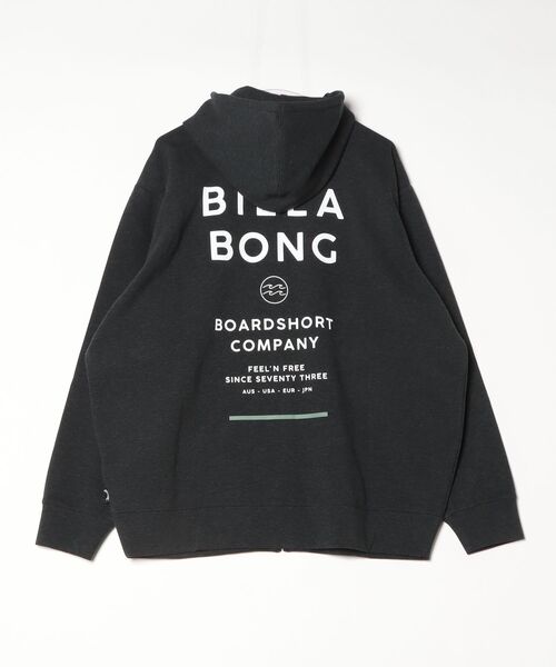 BILLABONG(ビラボン)の「ビラボン BILLABONG アウトドアカジュアル スウェットパーカー WAVE LAYER ZIP PARKA(パーカー・メンズ・ライトグレー/ブラック・LL/M/L)」の11枚目の写真