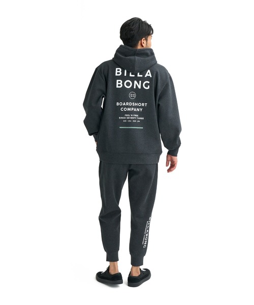 BILLABONG(ビラボン)の「ビラボン BILLABONG アウトドアカジュアル スウェットパーカー WAVE LAYER ZIP PARKA(パーカー・メンズ・ライトグレー/ブラック・LL/M/L)」の4枚目の写真