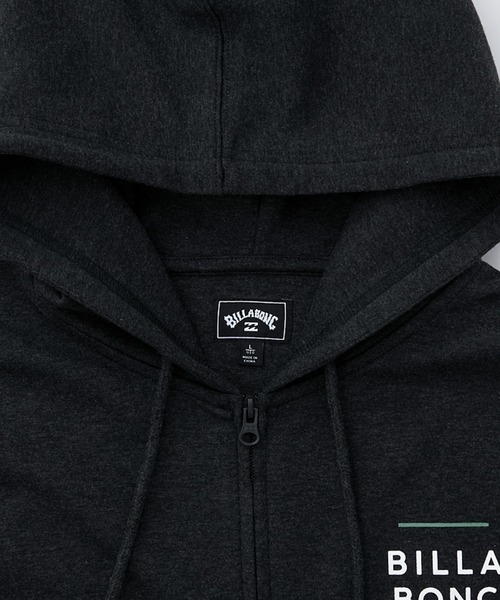 BILLABONG(ビラボン)の「ビラボン BILLABONG アウトドアカジュアル スウェットパーカー WAVE LAYER ZIP PARKA(パーカー・メンズ・ライトグレー/ブラック・LL/M/L)」の10枚目の写真