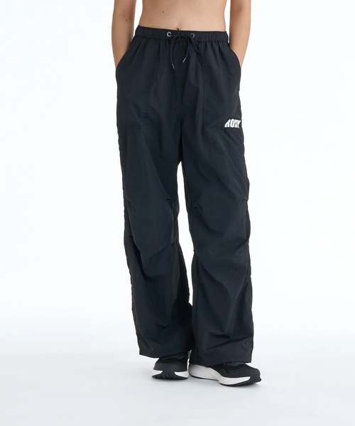 ROXY(ロキシー)の「ROXY ウィメンズ FITNESS FEEL THE SPARK PANTS ロングパンツ 【2026年春夏モデル】/ロキシーナイロンペインターパンツ(その他パンツ・レディース・ブラック/ベージュ/カーキ・SMALL/MEDIUM/LARGE)」の4枚目の写真