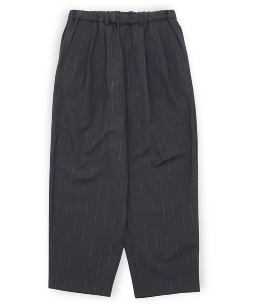 yoko sakamoto(ヨーコサカモト)の「【YOKO SAKAMOTO】DOUBLE PLEATED EASY PANTS(スラックス・メンズ・ブラック・MEDIUM/SMALL)」の3枚目の写真