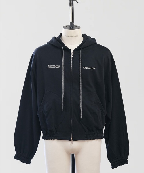 SHINYAKOZUKA（シンヤコヅカ）の「ORDINARY HOME OLD STYLE ZIP HOODIE(ISSUE#8)（パーカー・メンズ・ブラック/チャコール・SMALL/MEDIUM/LARGE）」の2枚目の写真