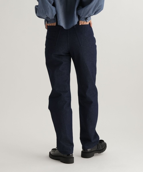 studio CLIP（スタディオクリップ）の「【daily CLIP】フィットストレートデニム（デニムパンツ・レディース・ブルー/ネイビー・MEDIUM/LARGE）」の21枚目の写真