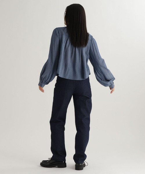 studio CLIP（スタディオクリップ）の「【daily CLIP】フィットストレートデニム（デニムパンツ・レディース・ブルー/ネイビー・MEDIUM/LARGE）」の18枚目の写真