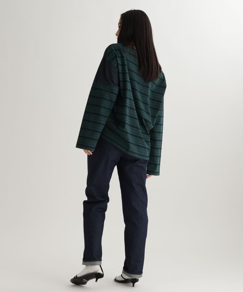 studio CLIP（スタディオクリップ）の「【daily CLIP】フィットストレートデニム（デニムパンツ・レディース・ブルー/ネイビー・MEDIUM/LARGE）」の15枚目の写真