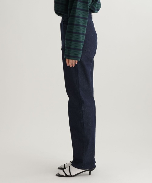 studio CLIP（スタディオクリップ）の「【daily CLIP】フィットストレートデニム（デニムパンツ・レディース・ブルー/ネイビー・MEDIUM/LARGE）」の13枚目の写真