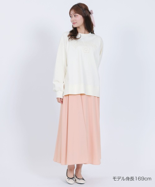 早い者勝ち★マリークワント定価17600円ピンクレーススカート ミモレ丈フレア スカート（スカート）｜MARY QUANT（マリークワント