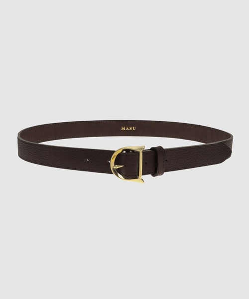小物 MASU 26SS ARROW BUCKLE LEATHER BELT ARROW BUCKLE LEATHER BELT（ベルト）｜MASU（エムエーエスユー）の