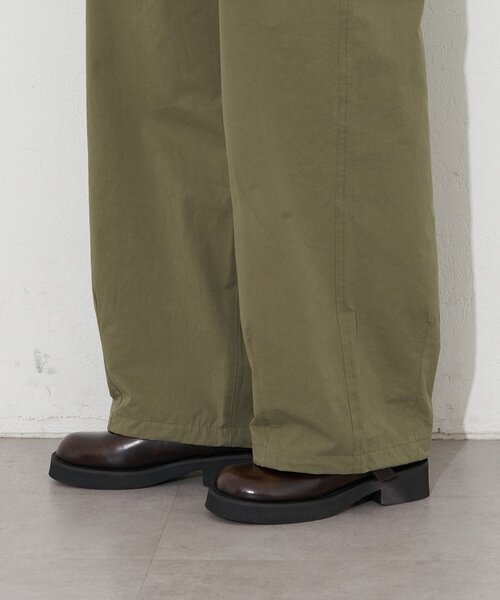 CIAOPANIC（チャオパニック）の「【UNESS/ユーネス】サスペンダー付ワイドカーゴパンツ/サロペット（その他パンツ・レディース・カーキ/ベージュ・ONE SIZE）」の5枚目の写真