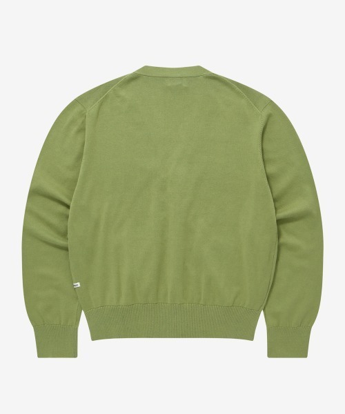 COVERNAT（カバーナット）の「[SOOBIN着用] V-NECK KNIT CARDIGAN（カーディガン/ボレロ・メンズ・ネイビー/ライトカーキ・LARGE/X-LARGE/MEDIUM/SMALL）」の20枚目の写真