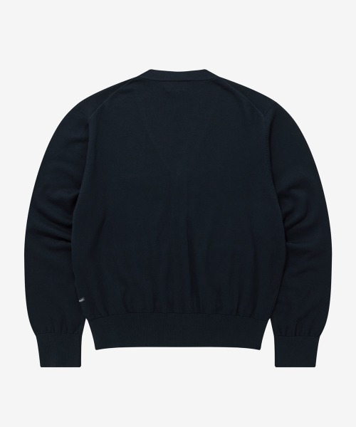 COVERNAT（カバーナット）の「[SOOBIN着用] V-NECK KNIT CARDIGAN（カーディガン/ボレロ・メンズ・ネイビー/ライトカーキ・LARGE/X-LARGE/MEDIUM/SMALL）」の18枚目の写真