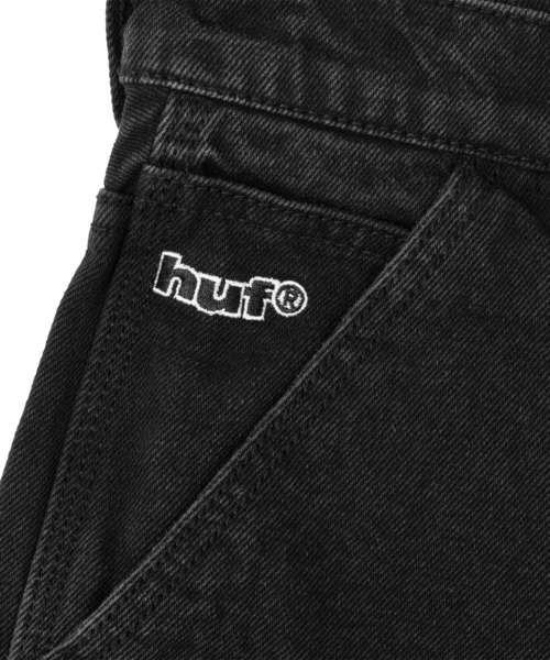 HUF（ハフ）の「KINDA LOOSE DOUBLE KNEES（デニムパンツ・メンズ・ブラック/ライトインディゴブルー/ブルー系その他・28/30/32/34/36）」の21枚目の写真