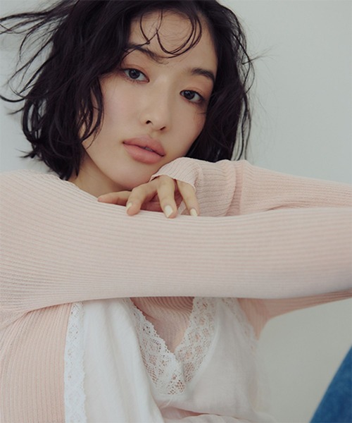 studio CLIP(スタディオクリップ)の「【daily CLIP】レースレイヤードキャミ(キャミソール・レディース・ブラック/ホワイト・FREE)」の3枚目の写真