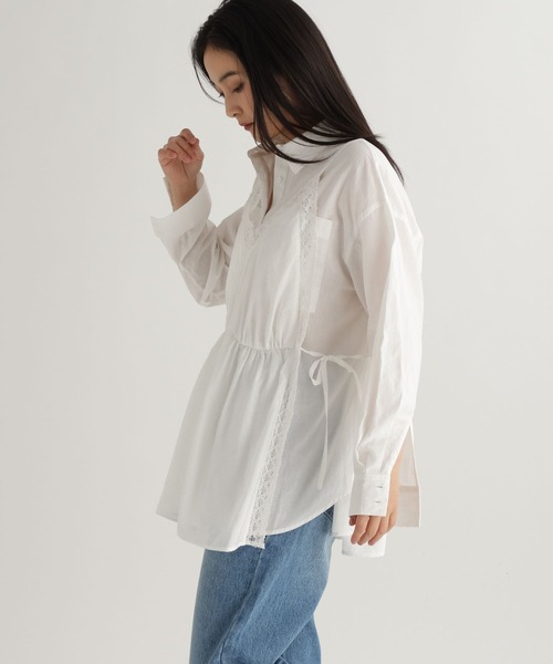 studio CLIP(スタディオクリップ)の「【daily CLIP】レースレイヤードキャミ(キャミソール・レディース・ブラック/ホワイト・FREE)」の8枚目の写真