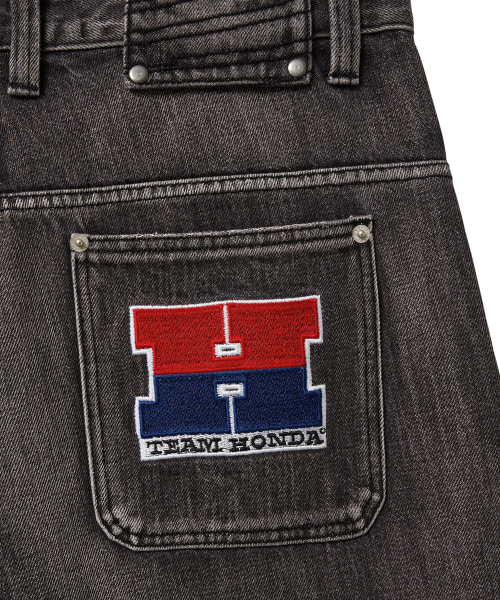 PHYPS MOTORCYCLE(フィップスモーターサイクル)の「Vintage Biker Wide Jean Black(デニムパンツ・レディース・その他・SMALL/MEDIUM/LARGE/X-LARGE)」の5枚目の写真