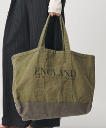 jj mercer（ジェイジェイマーサー）の「【別注】＜J.J. mercer＞キャンバス ウォッシュド トートバッグ（トートバッグ）」
