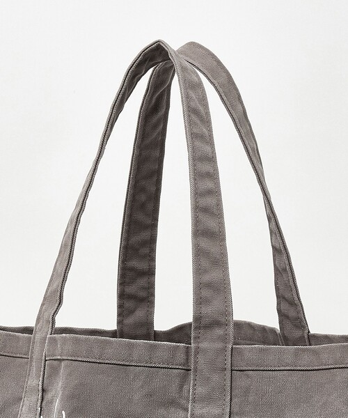 jj mercer（ジェイジェイマーサー）の「【別注】＜J.J. mercer＞キャンバス ウォッシュド トートバッグ（トートバッグ・レディース・オリーブ/ダークグレー・FREE）」の11枚目の写真