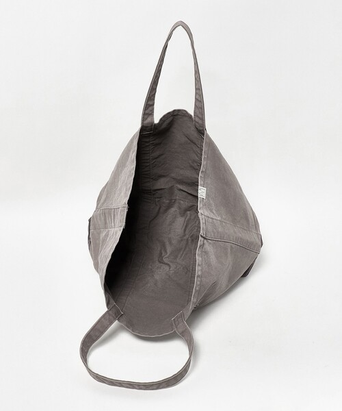 jj mercer（ジェイジェイマーサー）の「【別注】＜J.J. mercer＞キャンバス ウォッシュド トートバッグ（トートバッグ・レディース・オリーブ/ダークグレー・FREE）」の13枚目の写真