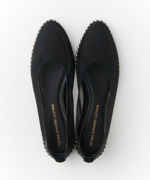 DOUBLE STANDARD CLOTHING（ダブルスタンダードクロージング）の「メッシュフラットシューズ（スニーカー・レディース・ブラック・35.5/36.5/37.5）」の5枚目の写真