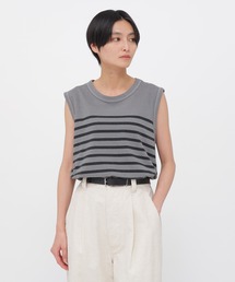 MHL. | BELGIAN LINEN COTTON JERSEY(Tシャツ/カットソー)