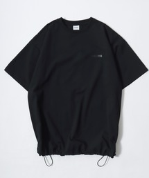CONVERSE/コンバース UVカット/吸水速乾 オーバーサイズ ロゴ ワンポイント ドローコード 半袖Tシャツ/レディース メンズ