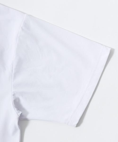 CONVERSE（コンバース）の「CONVERSE/コンバース UVカット/吸水速乾 オーバーサイズ ロゴ ワンポイント ドローコード 半袖Tシャツ/レディース メンズ（Tシャツ/カットソー・レディース・ライトグレー/ホワイト/スミクロ/ブラック/ブルー・LL/L/M）」の13枚目の写真