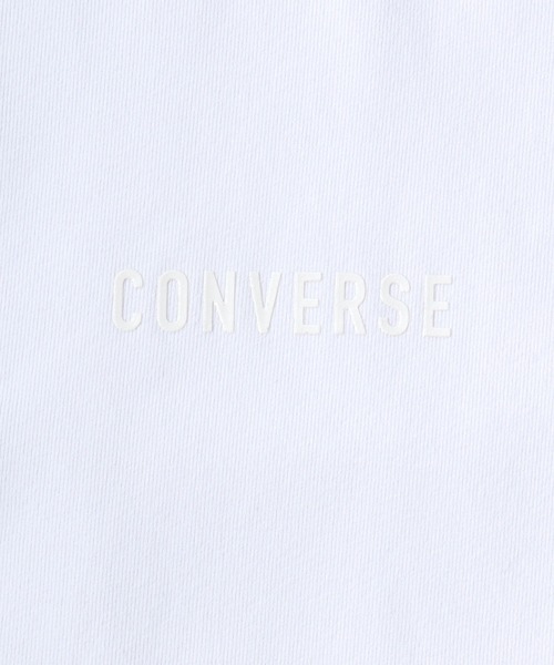 CONVERSE（コンバース）の「CONVERSE/コンバース UVカット/吸水速乾 オーバーサイズ ロゴ ワンポイント ドローコード 半袖Tシャツ/レディース メンズ（Tシャツ/カットソー・レディース・ライトグレー/ホワイト/スミクロ/ブラック/ブルー・LL/L/M）」の15枚目の写真