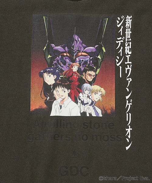 GDC（ジーディーシー）の「【GDC×EVANGELION】Visual Tee（Tシャツ/カットソー・メンズ・チャコール・SMALL/MEDIUM/LARGE/X-LARGE）」の2枚目の写真