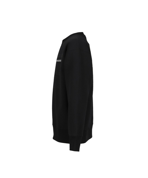 BREATH(ブレス)の「BLACK CARD SWEAT(スウェット・メンズ・ブラック/ホワイト・LARGE/MEDIUM/SMALL/X-LARGE)」の4枚目の写真