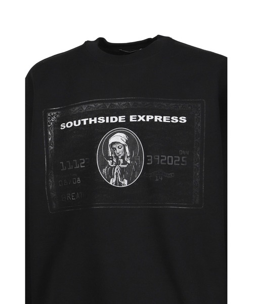 BREATH(ブレス)の「BLACK CARD SWEAT(スウェット・メンズ・ブラック/ホワイト・LARGE/MEDIUM/SMALL/X-LARGE)」の5枚目の写真