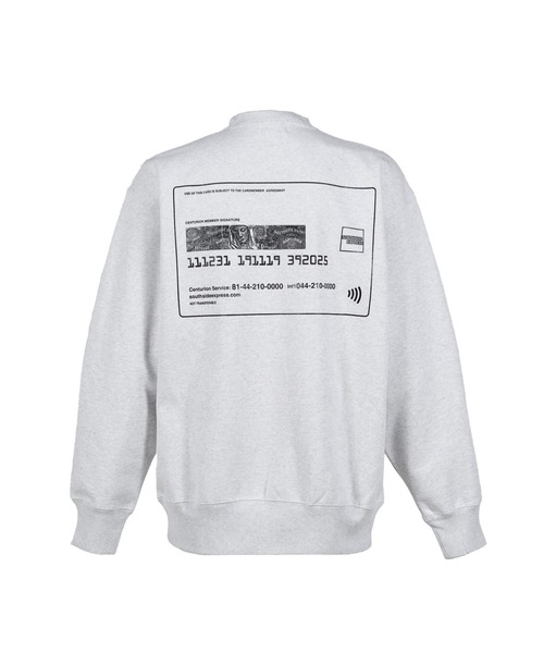 BREATH(ブレス)の「BLACK CARD SWEAT(スウェット・メンズ・ブラック/ホワイト・LARGE/MEDIUM/SMALL/X-LARGE)」の7枚目の写真