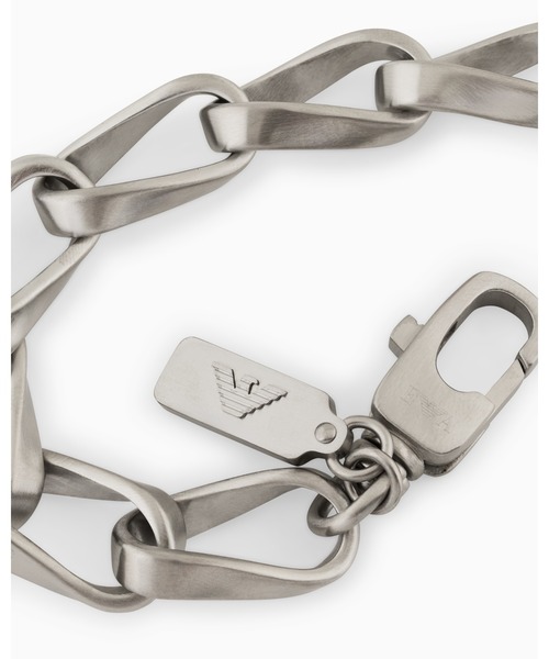 EMPORIO ARMANI（エンポリオアルマーニ）の「【エンポリオ アルマーニ】 チェーンブレスレット ステンレススチール（ブレスレット・メンズ・その他1・FREE）」の2枚目の写真