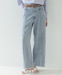 GALLEST | ハイウエストカットオフデニム(デニムパンツ)