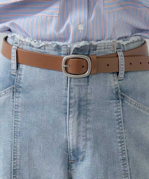 GALLEST（ギャレスト）の「ハイウエストカットオフデニム（デニムパンツ・レディース・サックスブルー/ネイビー・38）」の9枚目の写真