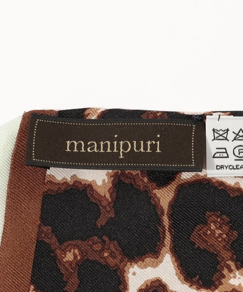 manipuri(マニプリ)の「manipuri BIT BALLOON ダイヤ型スカーフ(バンダナ/スカーフ・レディース・ブラウン系その他・FREE)」の5枚目の写真