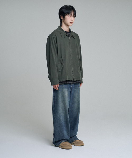 MOOVN(ムブン)の「2WAYコットンヘリングトンジャケットカーキ(ブルゾン・メンズ・その他・LARGE/MEDIUM)」の4枚目の写真