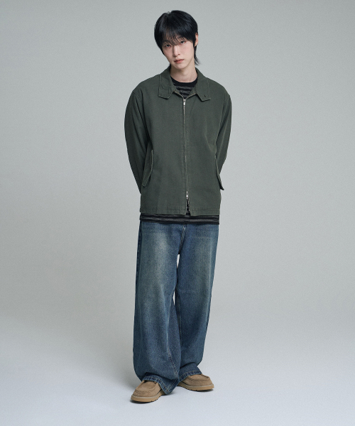 MOOVN(ムブン)の「2WAYコットンヘリングトンジャケットカーキ(ブルゾン・メンズ・その他・LARGE/MEDIUM)」の5枚目の写真
