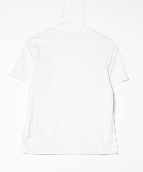 adidas(アディダス)の「アディダス adidas ワークアウト エッセンシャル クルーネック Tシャツ(Tシャツ/カットソー・レディース・ホワイト/スモークピンク・S/M/L)」の18枚目の写真