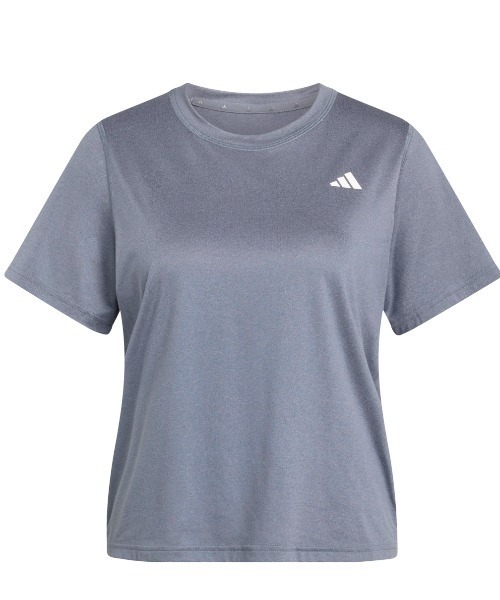 adidas(アディダス)の「アディダス adidas ワークアウト エッセンシャル クルーネック Tシャツ(Tシャツ/カットソー・レディース・ホワイト/スモークピンク・S/M/L)」の16枚目の写真
