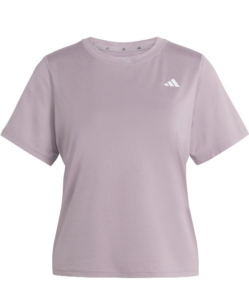 adidas(アディダス)の「アディダス adidas ワークアウト エッセンシャル クルーネック Tシャツ(Tシャツ/カットソー・レディース・ホワイト/スモークピンク・S/M/L)」の17枚目の写真