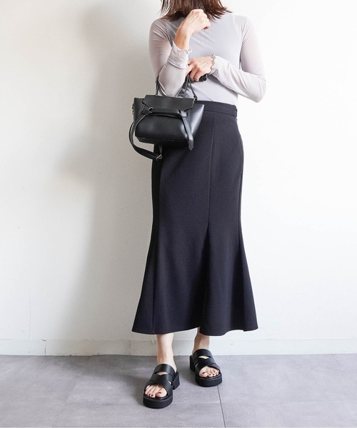 Fabby fabby（ファビィーファビィー）の「ワイドクロスミュールサンダル（サンダル・レディース・ブラウン/ブラック・SMALL/MEDIUM/LARGE）」の8枚目の写真