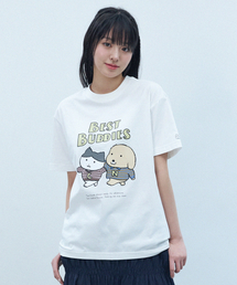 COMONINOZ（コモニノズ）の「[NINOZ x SOOBOOKZ] ベストバディTシャツ [アイボリー]（Tシャツ/カットソー）」