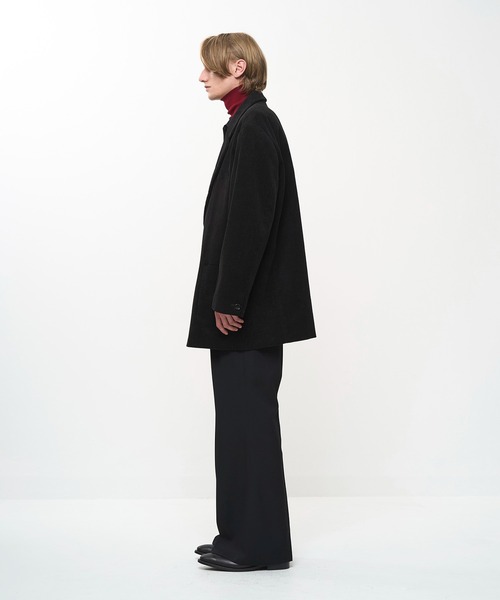 Juha(ユハ)の「OVERSIZED CORDUROY JACKET(テーラードジャケット・メンズ・ブラウン/ブラック・3/4)」の8枚目の写真