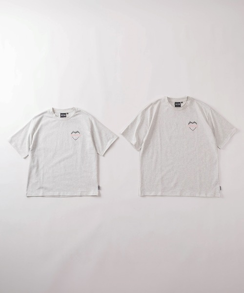 THRASHER(スラッシャー)の「【70】【THRASHER/スラッシャー】ファイヤーエンブレム ハートロゴ クルーネックプリントTシャツ/バックプリント/ワンポイント刺繍【Sサイズ~Lサイズ】(Tシャツ/カットソー・レディース・ブラック/ホワイト/アッシュグレー・S/M/L)」の17枚目の写真